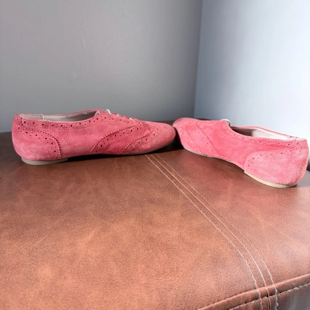 Mini Boden Coral Red Girls Flats